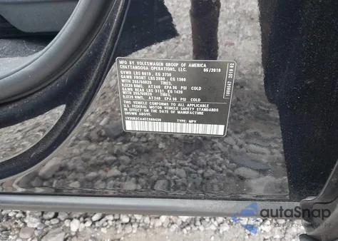 2019 Volkswagen Atlas 3.6L V6 Se W/Technology z USA, uszkodzony, nr VIN 1V2UR2CA4KC569439